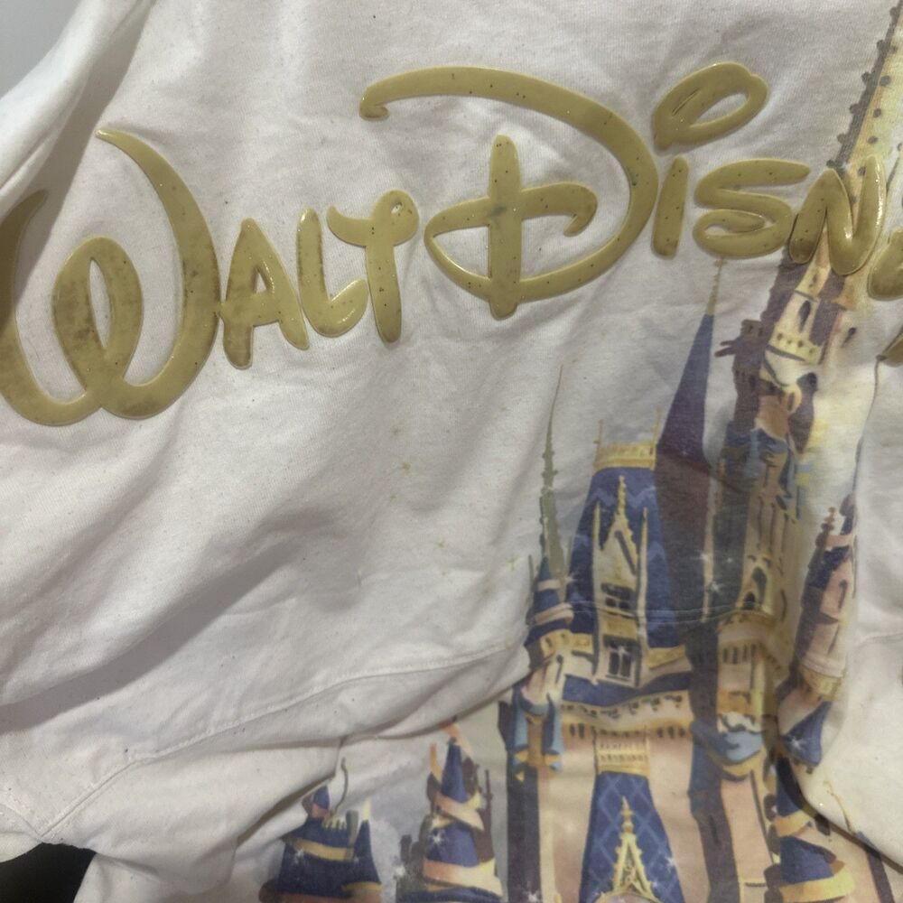Walt Disney World 50 Years Spirit Jersey Graphic T-shirt Adult Large Long Sleeve - Picture 2 of 13
